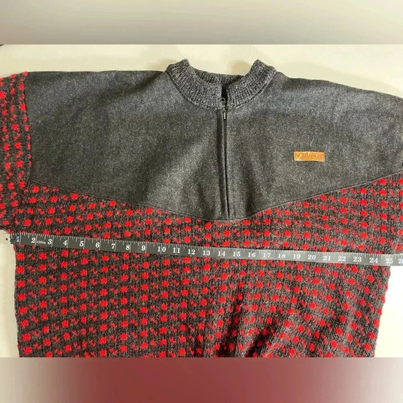 Devold Wool Sweater Half-Zip Pullover - large - Picture 8 of 10
